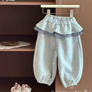 Quần bé gái, quần thể thao sọc mông có rèm đèn lồng thời trang cho bé