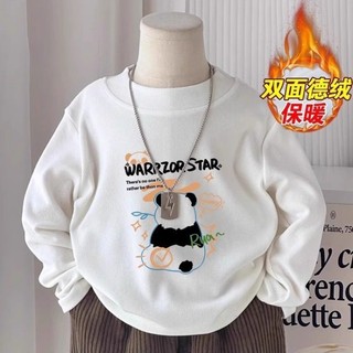 Áo sơ mi nhung phối nhung hai mặt cho bé trai và bé gái, dài tay lớp bên trong cho bé nhỏ và vừa