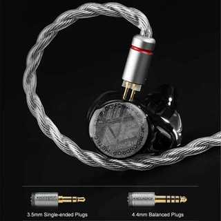 Tai nghe nhét tai có dây MOONDROP METEOR 1DD+2BA+4PLAAR IEMS