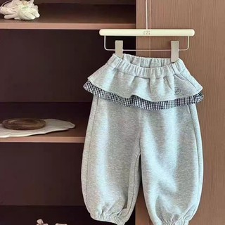 Quần bé gái, quần thể thao sọc mông có rèm đèn lồng thời trang cho bé