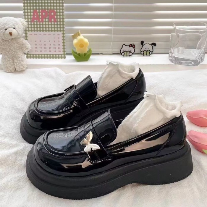 Giày loafer, giày đế dày đế dày slip-on dành cho nữ