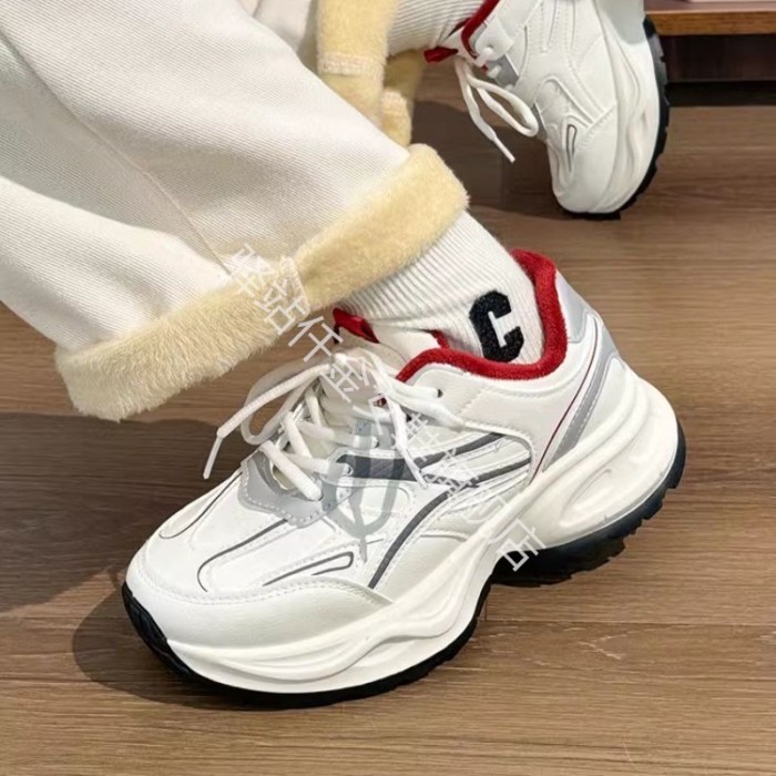 Giày thể thao nhung cao cấp cho nữ, giày cotton đế dày, giày bố ấm áp đa năng