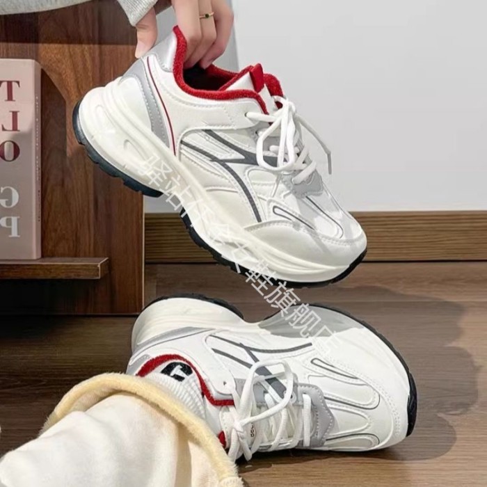 Giày thể thao nhung cao cấp cho nữ, giày cotton đế dày, giày bố ấm áp đa năng