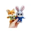 Móc khóa sang trọng Judy Nick Sloth dễ thương và Benjamin để trang trí ba lô