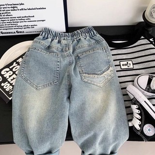 Quần jean, quần jean màu gradient thời trang, giản dị dành cho trẻ em và trẻ trung niên, đa năng