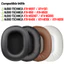 Dành Cho Âm Thanh Technica M50XBT M50RD MSR7 M50 M50X M40X M30X M20X SX1 ATH M-Series Tai Nghe Earpads Đệm Bọt Biển Bịt Tai Thay Thế