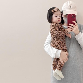 Bộ Quần Áo Và Quần Dài Đức Nhung Cho Bé Trai Và Bé Gái Da Báo Hai Bộ Quần Áo Ở Nhà Ấm Áp bộ Đồ Ngủ
