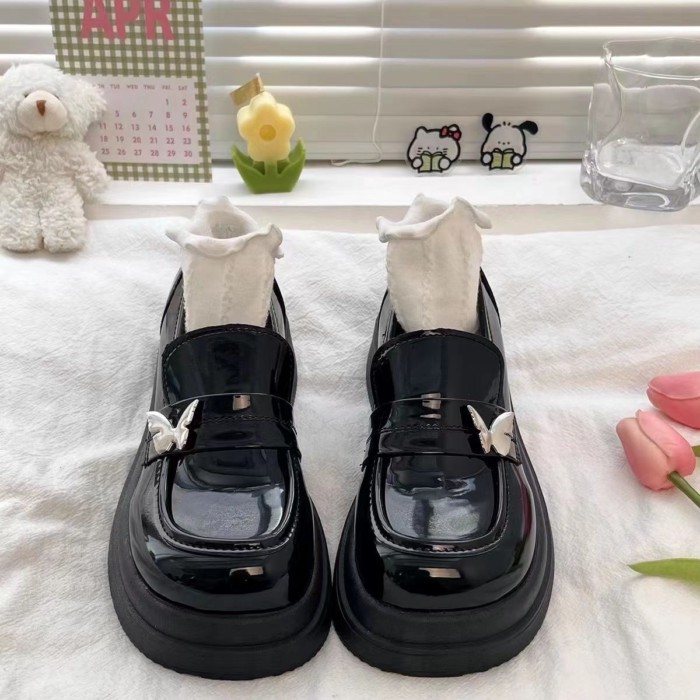 Giày loafer, giày đế dày đế dày slip-on dành cho nữ