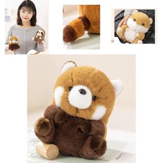 Động vật Đồ chơi nhồi bông đáng yêu Gấu trúc, Koala, Sloth, Hamster, Alpaca, Khủng long, Vải ngắn sang trọng, Đầy bông Pp chất lượng, Tuyệt vời như phòng và trang trí Trẻ em