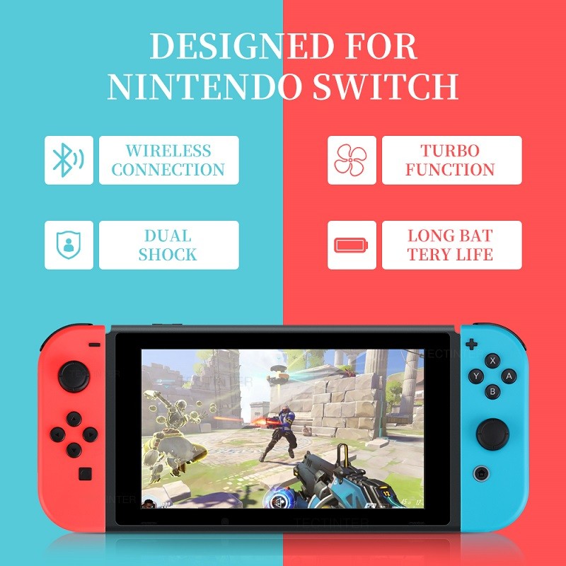 Bộ điều khiển không dây cho máy Nintendo Switch/NS Lite/NS OLED, tay ...