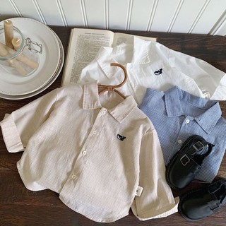 Áo sơ mi bé trai, áo thun cotton trơn, áo kiểu cách cho bé trai từ 2 đến 3 tuổi