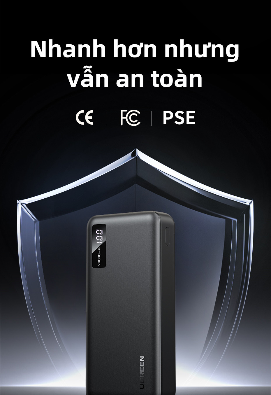 【Pin Sạc Dự Phòng Có Thể Đặt Hàng】Sạc dự phòng UGREEN 20000mAh/10000mAh PD20W Sạc nhanh cho điện thoại Android|Bảo hành – ảnh mô tả chi tiết 11