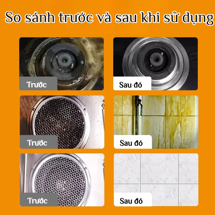 Sử dụng Dung Dịch Tẩy Dầu Mỡ Dạng Bọt Cho Bếp trong đời sống