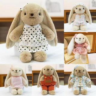 Thú Nhồi Bông Thỏ Anne Cực Đáng Yêu  Có Váy & Nơ Xinh Xắn, Đồ Chơi & Trang Trí Phòng
