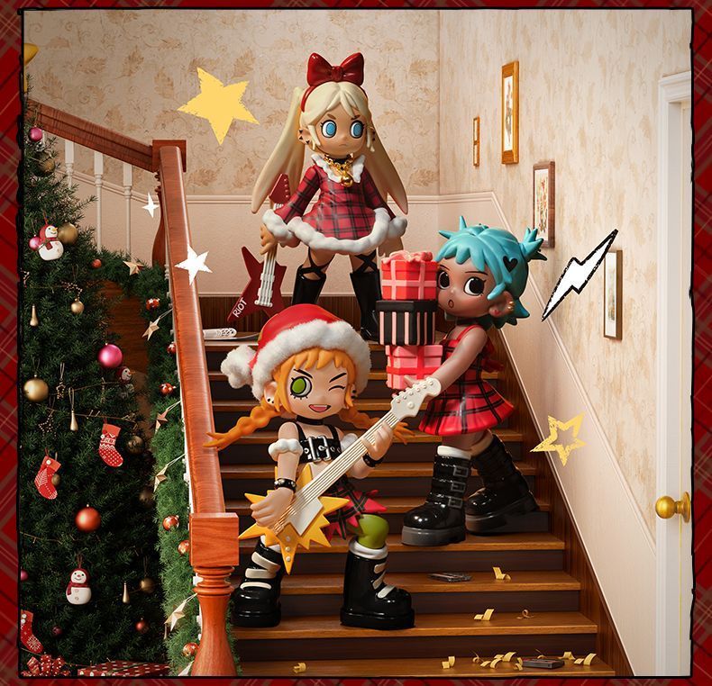 Lil Peach Riot Holiday Mixtape Blind Box Christmas Figure - Open Box Confirmation, Unopened Bag