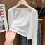 Áo cardigan ren cổ chữ V giảm béo cho nữ váy treo ngoài chống nắng khăn choàng áo ngắn áo khoác nhỏ