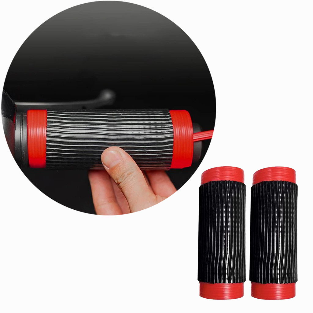 1 Đôi Đa Năng Tự Thu Nhỏ Chống Trơn Trượt Xe Máy Silicone Tay Cầm Bao Xe Máy Tay Cầm Có Tay Bảo Vệ Bao Xe Máy Tay Lái Phụ Kiện