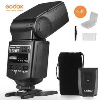 Đèn flash Godox TT520II cho máy ảnh DSLR Canon Nikon Pentax