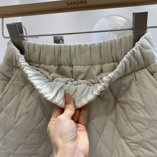 Váy chần bông phong cách Hàn Quốc dành cho bé gái, váy dày dặn họa tiết hình thoi đa năng sành điệu
