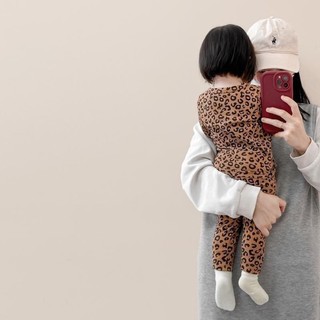 Bộ Quần Áo Và Quần Dài Đức Nhung Cho Bé Trai Và Bé Gái Da Báo Hai Bộ Quần Áo Ở Nhà Ấm Áp bộ Đồ Ngủ