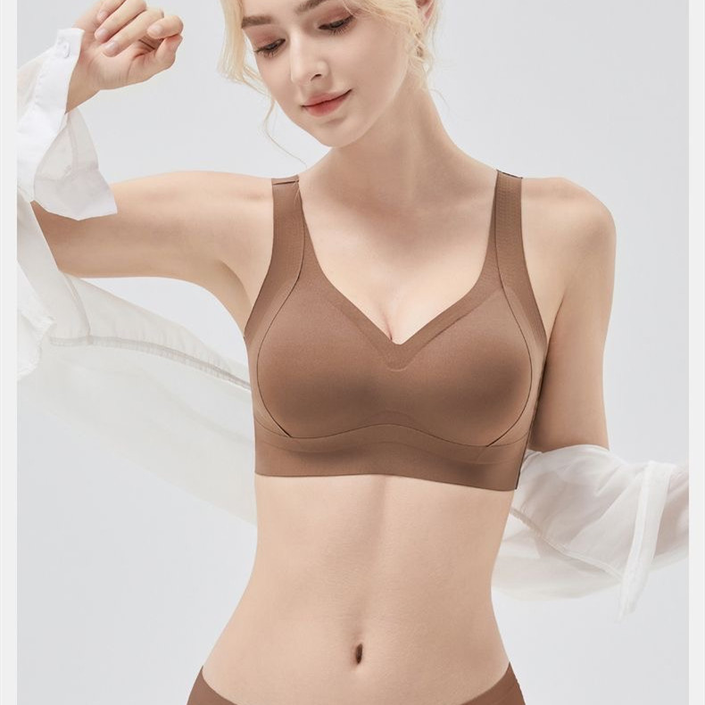 Áo Ngực Không Dây Plus Size M-3XL Full Cup, Thoải Mái với Thiết Kế Bọt Biển Bé Gái