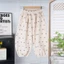 Quần dài xuân thu bé gái, quần bó chân mới cho bé, quần thể thao cotton phong cách, hợp thời trang