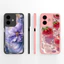 Ốp điện thoại silicon lỏng hoa đáng yêu cho Honor Play 10/10A/10T, bảo vệ camera, chống sốc