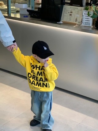 Áo hoodie, áo len dày nhung dáng rộng, bé trai đẹp trai, áo sơ mi Hàn Quốc đa năng và ấm áp