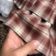 cô gái mùa thu đông váy kẻ sọc quần áo mùa thu váy bánh phong cách trẻ em mới trẻ em trung và lớ