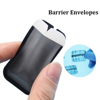100 Cái / hộp Phong Bì Rào Chắn Nha Khoa Túi Nha Khoa Dùng Một Lần Cho Phim X-ray 0#1#2# Túi phim X-ray Vật liệu tiêu hao nha khoa