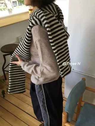 Mũ sọc khăn đáng yêu, ấm áp - Phù hợp cho ngày thường