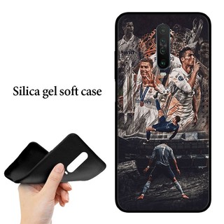 One piece Cristiano Ronaldo CR7 cho Redmi Note 10 Pro Max 10T 11S 11 11t 11E Pro Plus Khả năng tương thích TPU Spot Black Plastic Soft Case