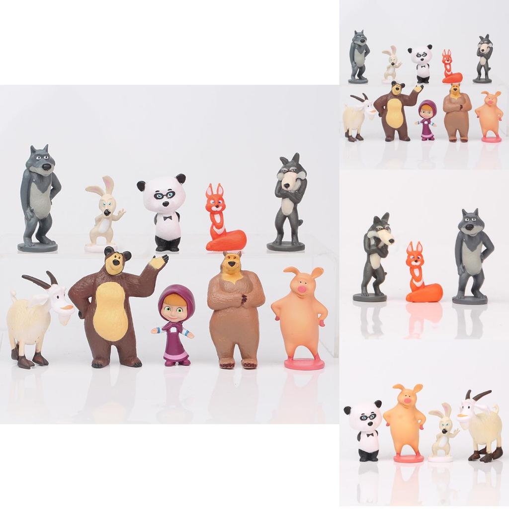 Masha Delightful And The Bear Mini Nhân Vật Dành Cho Người Thu Thập Và ...