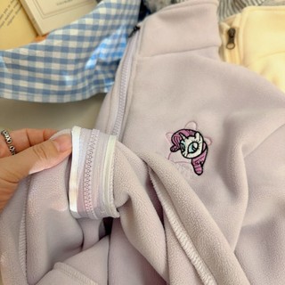 Áo khoác nhung dày dặn ấm áp của Úc dày dặn thời trang cho bé gái Áo cardigan
