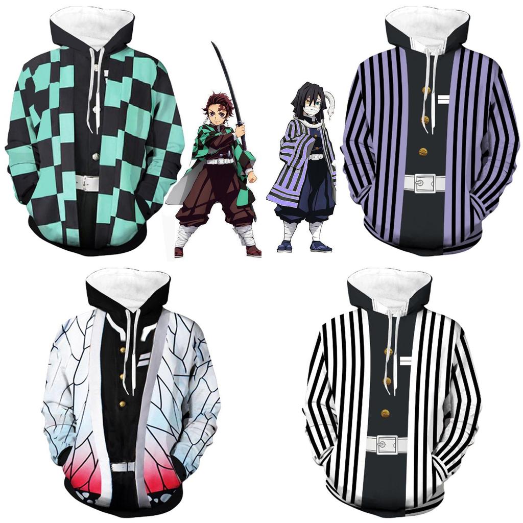 Áo hoodie Kimetsu no Yaiba chất liệu mềm mại, thoải mái