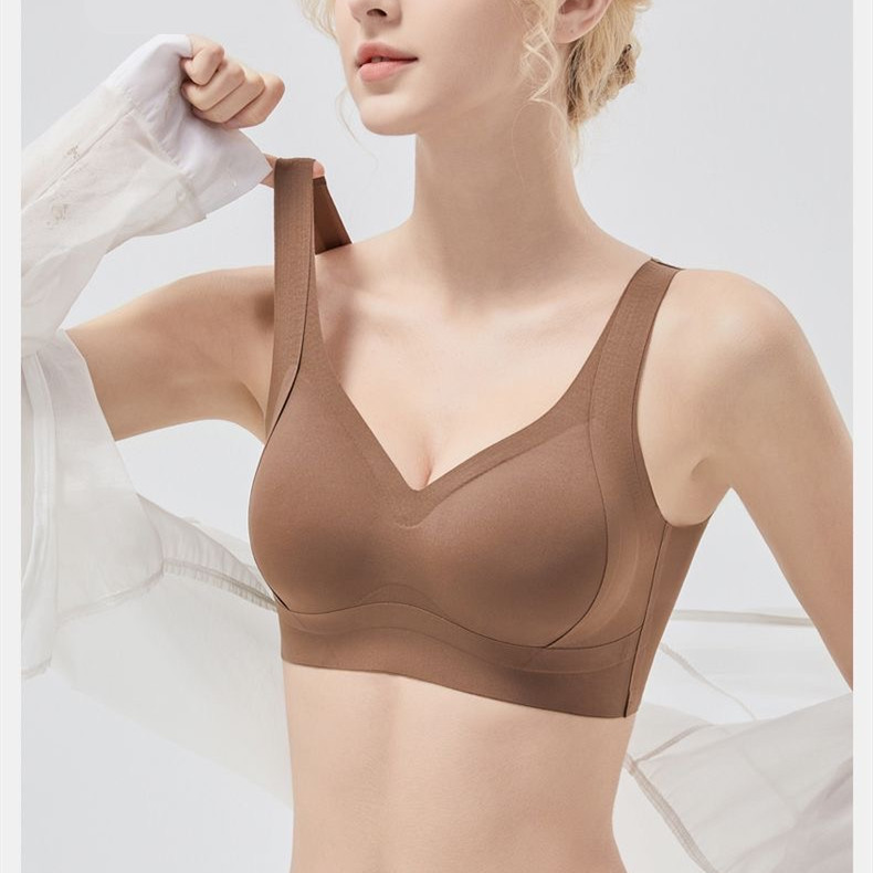 Áo Ngực Không Dây Plus Size M-3XL Full Cup, Thoải Mái với Thiết Kế Bọt Biển Bé Gái