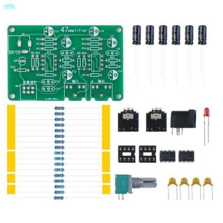 47 DIY Bộ khuếch đại tai Bộ hàn NE5532 Tai nghe di động Bộ khuếch đại công suất Ban thực hành sản xuất Bộ phận bảng mạch