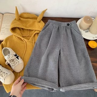 Sản phẩm mùa thu mới phong cách Hàn Quốc dành cho trẻ em và trẻ trung niên, quần dài bé trai