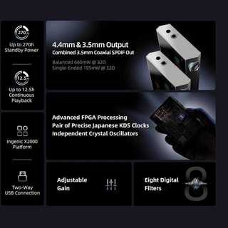 Máy nghe nhạc MP3 di động SHANLING M1 PLUS Hi-res HIFI Bluetooth 5.2