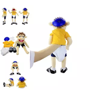 Vui nhộn đầy màu sắc và Jeffy Hoạt hình Con rối tay Đồ chơi sang trọng Hoàn hảo cho và kể chuyện thời gian chơi