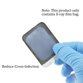 100 Cái / hộp Phong Bì Rào Chắn Nha Khoa Túi Nha Khoa Dùng Một Lần Cho Phim X-ray 0#1#2# Túi phim X-ray Vật liệu tiêu hao nha khoa