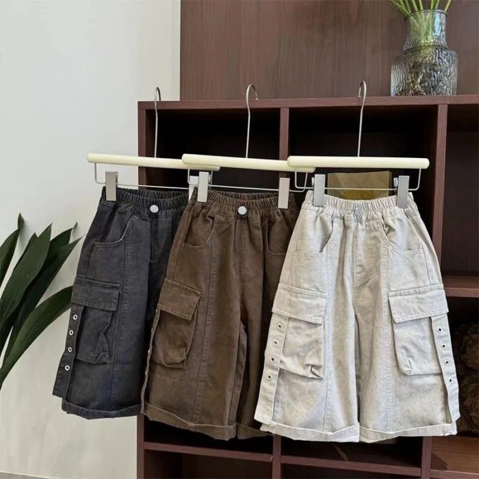 Quần âu bé trai phong cách Hàn Quốc thời trang đẹp trai, giản dị và đa năng