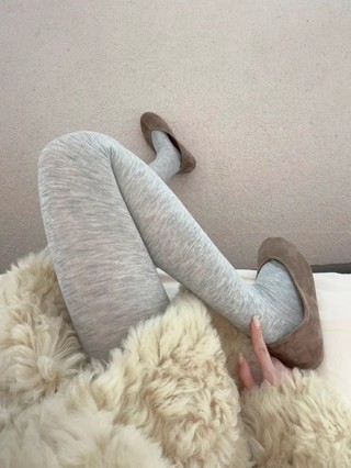 Quần Legging Nữ Thời Trang Từ Len Hơi Trong Suốt, Co Dãn Tốt, Ấm Áp