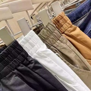 Quần short nữ phong cách mới mặc ngoài mùa hè, quần ống rộng dáng rộng, quần ống rộng cạp cao