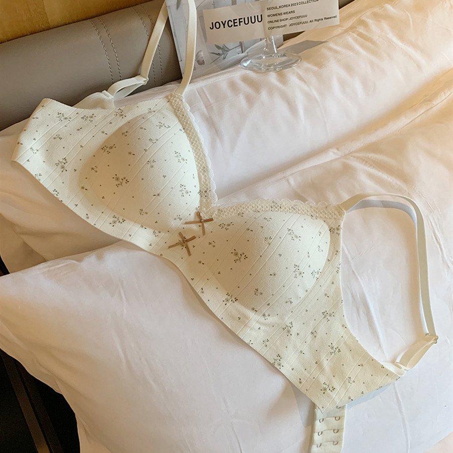 Gợi Ý Áo Ngực Bralette Và Quần Lót Thời Trang Họa Tiết Hoa Cho Cô Gái Thanhnhiên