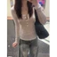 Ngọt Ngào Hot Girl Henry Cổ Áo Trắng Dài Tay Nữ Nguyên Chất Desire Đáy Áo Sơ Mi Ôm Eo Top