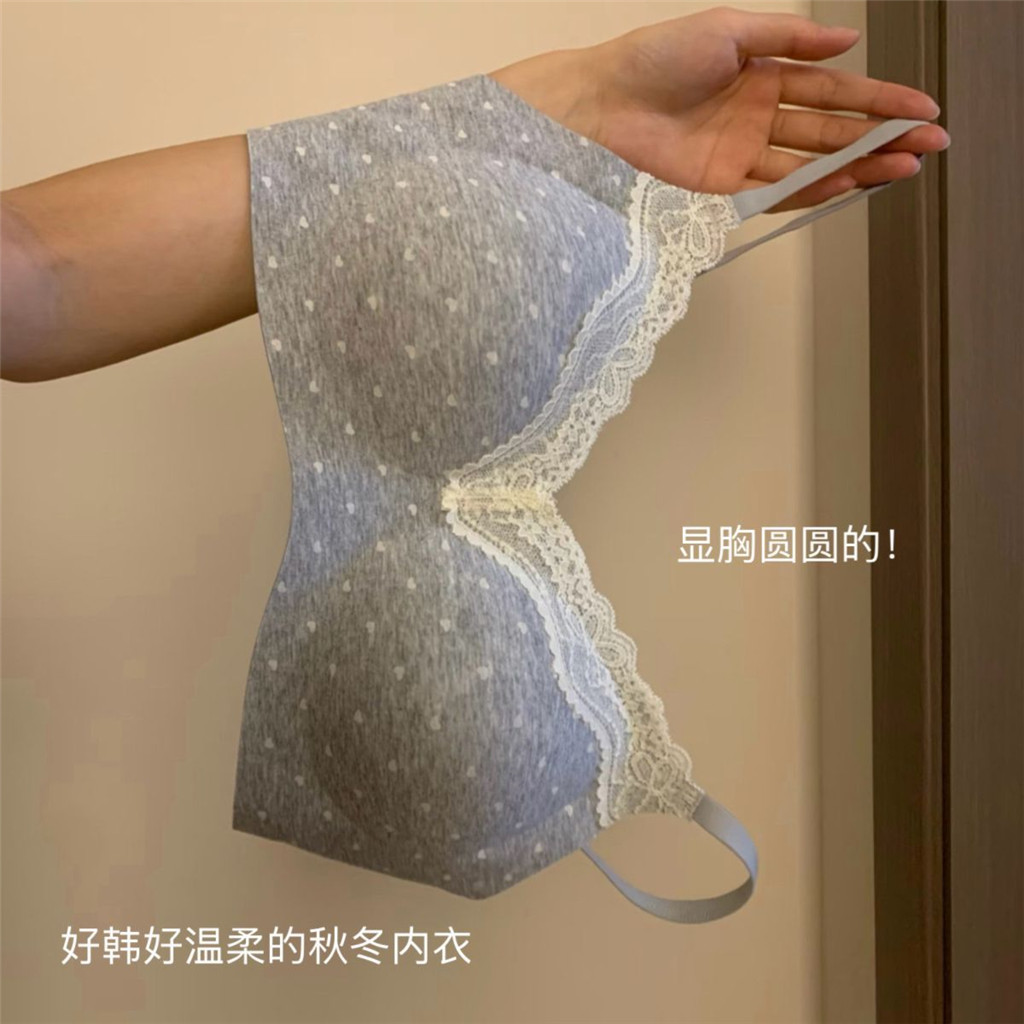 Quần lót nữ phong cách Hàn Quốc cho ngực nhỏ, thiết kế push-up hỗ trợ nâng vòng một nhẹ nhàng
