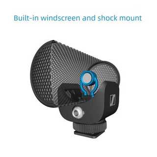 Micro định hướng chuyên nghiệp Sennheiser MKE 200 dành cho máy ảnh DSLR và điện thoại di động