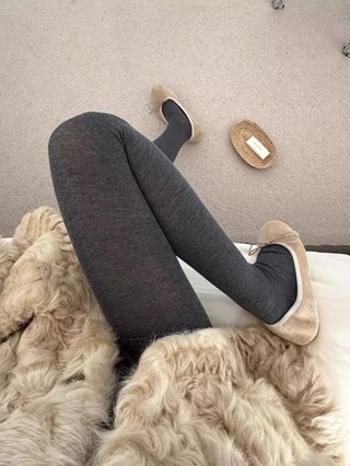 Quần Legging Nữ Thời Trang Từ Len Hơi Trong Suốt, Co Dãn Tốt, Ấm Áp