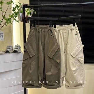 Quần yếm rộng rãi cho bé trai, quần dài rộng rãi đơn giản cho bé trai và bé gái, quần thẳng h